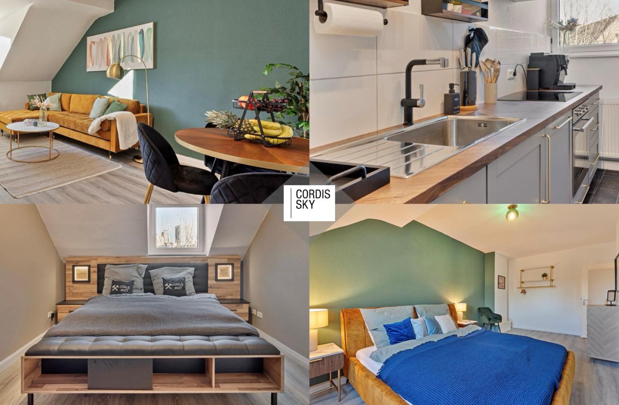 Zeche Trifft Villa Apartments By Cordis Sky Fuer Bis Zu 4 Personen 5 Minuten Zur Messe Essen Oder Hauptbahnhof Екстер'єр фото