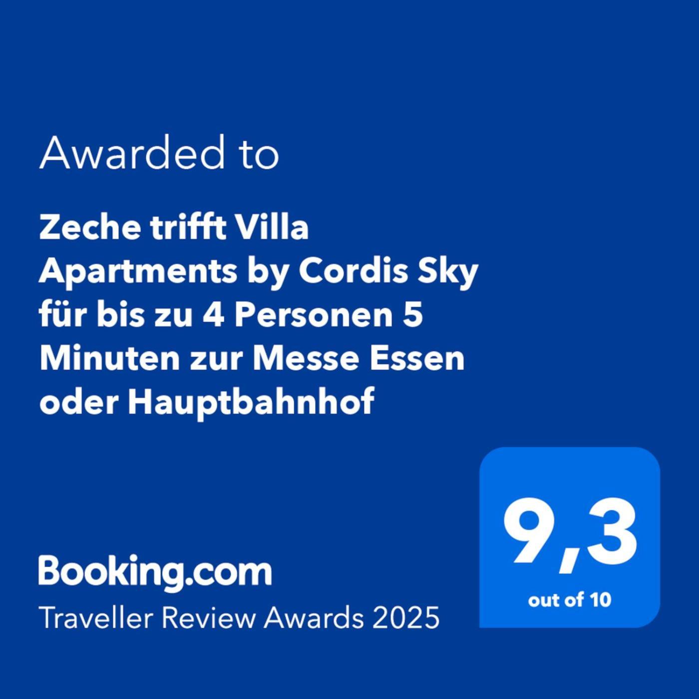 Zeche Trifft Villa Apartments By Cordis Sky Fuer Bis Zu 4 Personen 5 Minuten Zur Messe Essen Oder Hauptbahnhof Екстер'єр фото